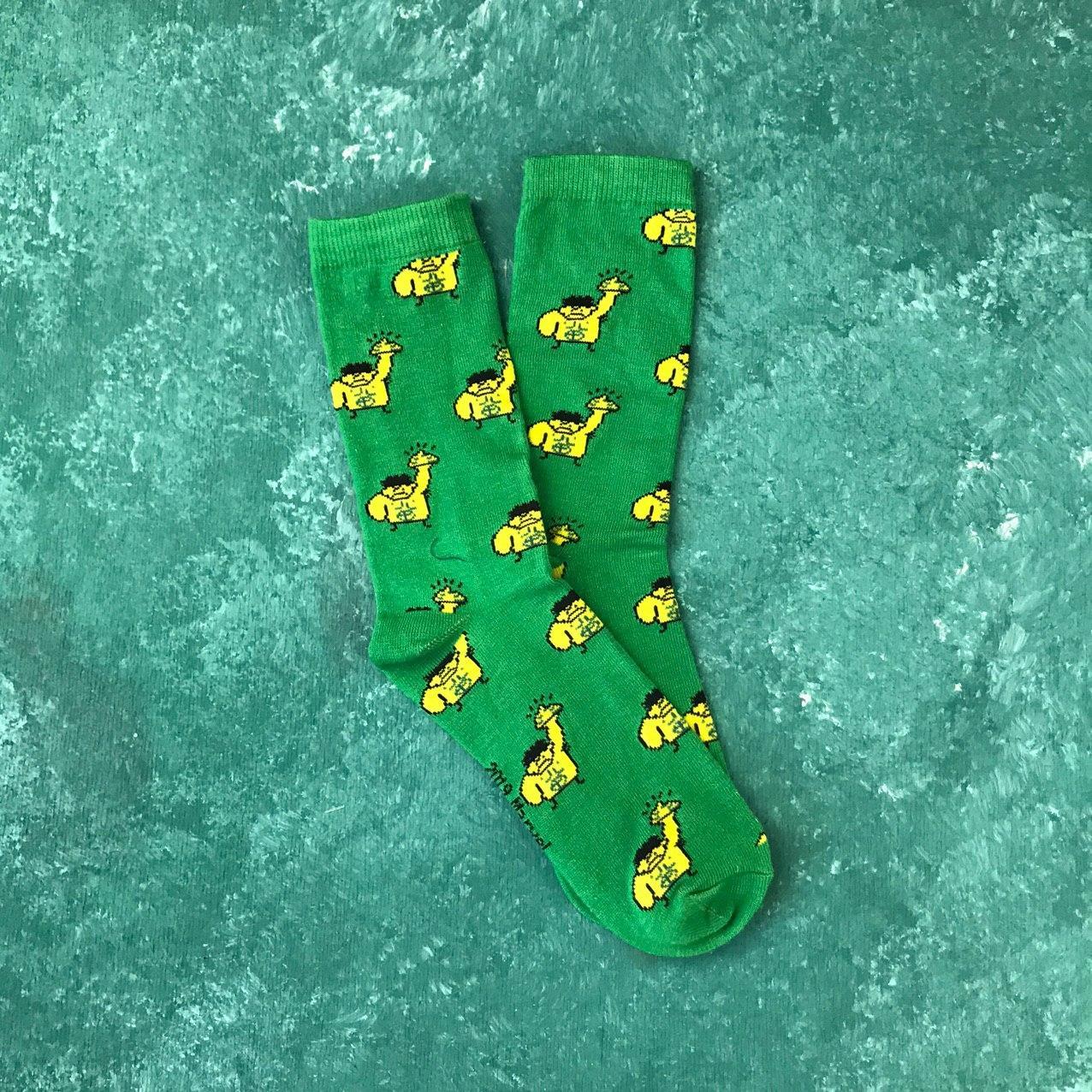 Шкарпетки Високі Жіночі Чоловічі Marvel DC pattern Халк Зелені 37-43