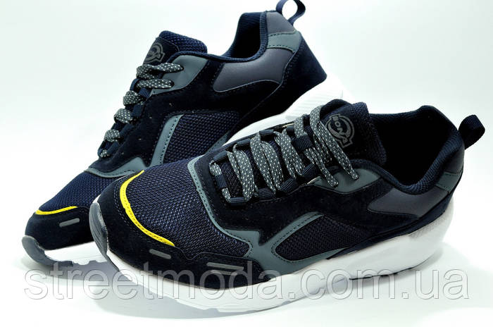 Купить Кроссовки мужские Bona Huarache Синий, цена 1099 ₴ — Prom.ua (ID ...