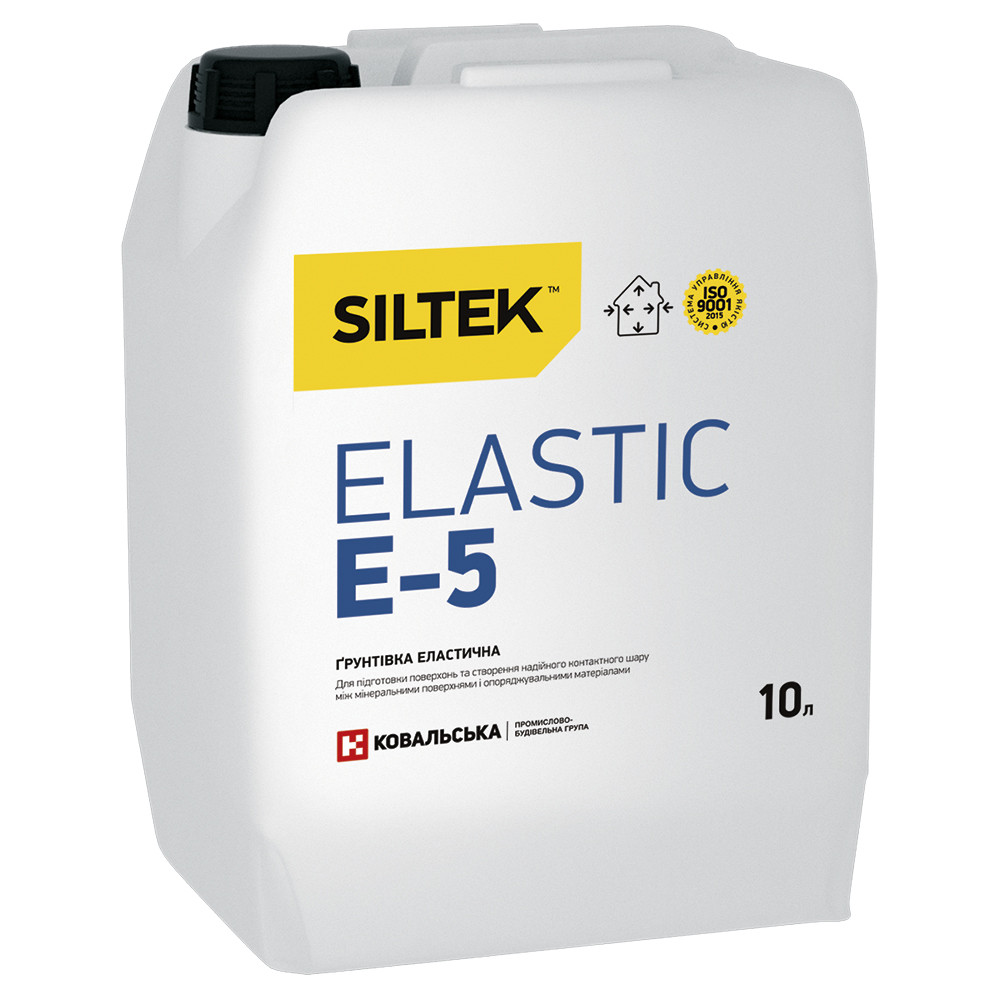 Ґрунтівка еластична SILTEK ELASTIC Е-5, 10л.