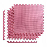 Мат-пазл (ластівчин хвіст) 4FIZJO Mat Puzzle EVA 120 x 120 x 1 см 4FJ0079 Pink