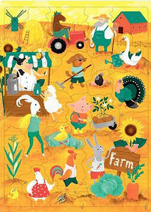 Пазл для дітей English Student Ферма 30 шт