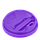 Крышка «Ромб» КВ71 фиолетовая для стакана 175 мл, фото 2
