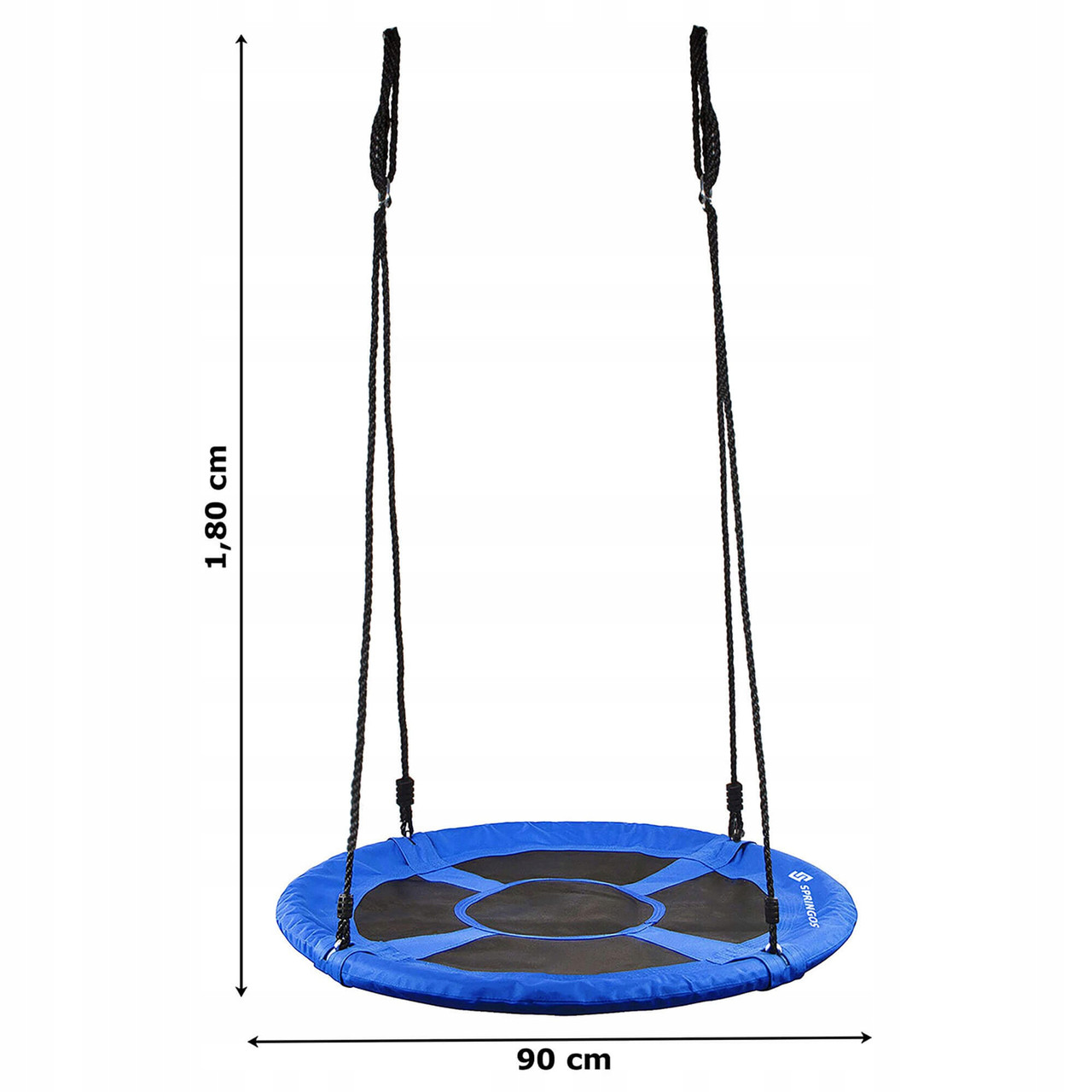 Качели-гнездо круглые Springos 90 см NS008 - фото 2 - id-p1399658100