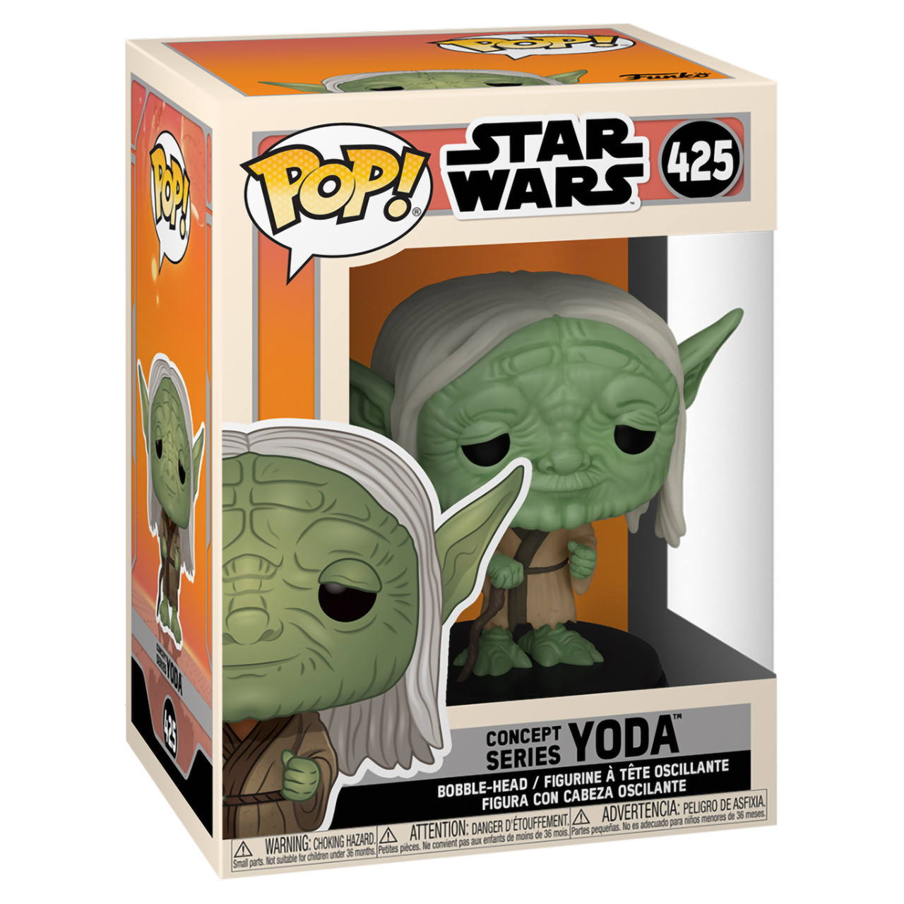 Колекційна фігурка Funko POP! Bobble Star Wars Concept series Yoda