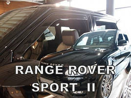 Дефлектори вікон (вітровики) LAND ROVER RANGE ROVER SPORT II 5D 2013R. → (+OT)