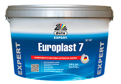 Шовковисто-матова латексна фарба Europlast 7 DE107 Dufa EXPERT 1 л