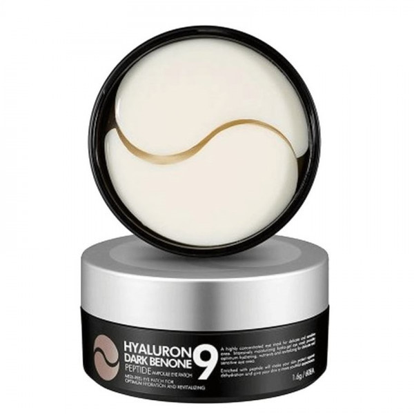 Гідрогелеві патчі з перлами та пептидами MEDI-PEEL Hyaluron Dark Benone Peptide 9 Ampoule Eye Patch 60 шт.