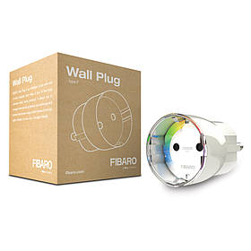 Розетковий вимикач з лічильником електроенергії FIBARO Wall Plug — FGWPF-102