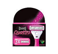 Картриджи для бритья Wilkinson Quattro for Woman (3 шт.) W0107