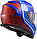 Мотошолом LS2 FF800 Storm Slant Gloss синій/червоний, S, фото 6