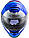 Мотошолом LS2 FF800 Storm Slant Gloss синій/червоний, S, фото 3