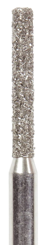 Алмазний бор циліндричної форми з подовженою робочою частиною ÖkoDENT (Німеччина), розміри 010–025