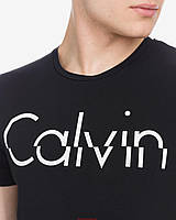 Футболка мужская Calvin Klein, кельвин кляйн черная