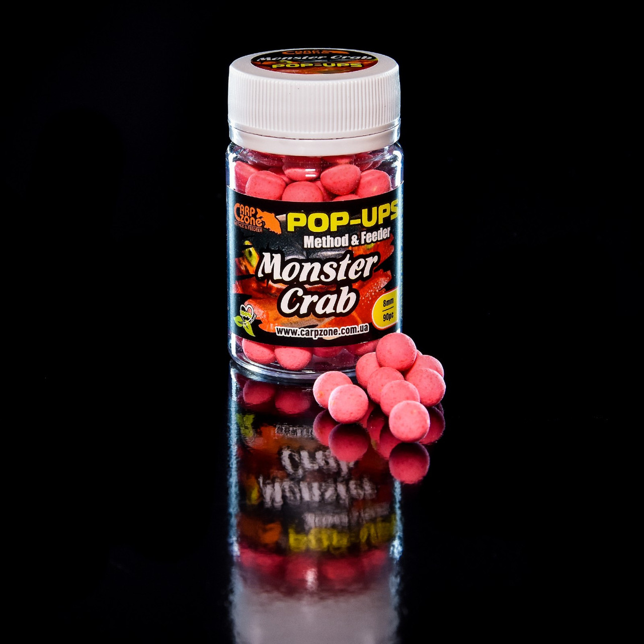 Поп Ап CarpZone Pop-Ups Method & Feeder Monster Crab (Монстр Краб) 8mm/90pc