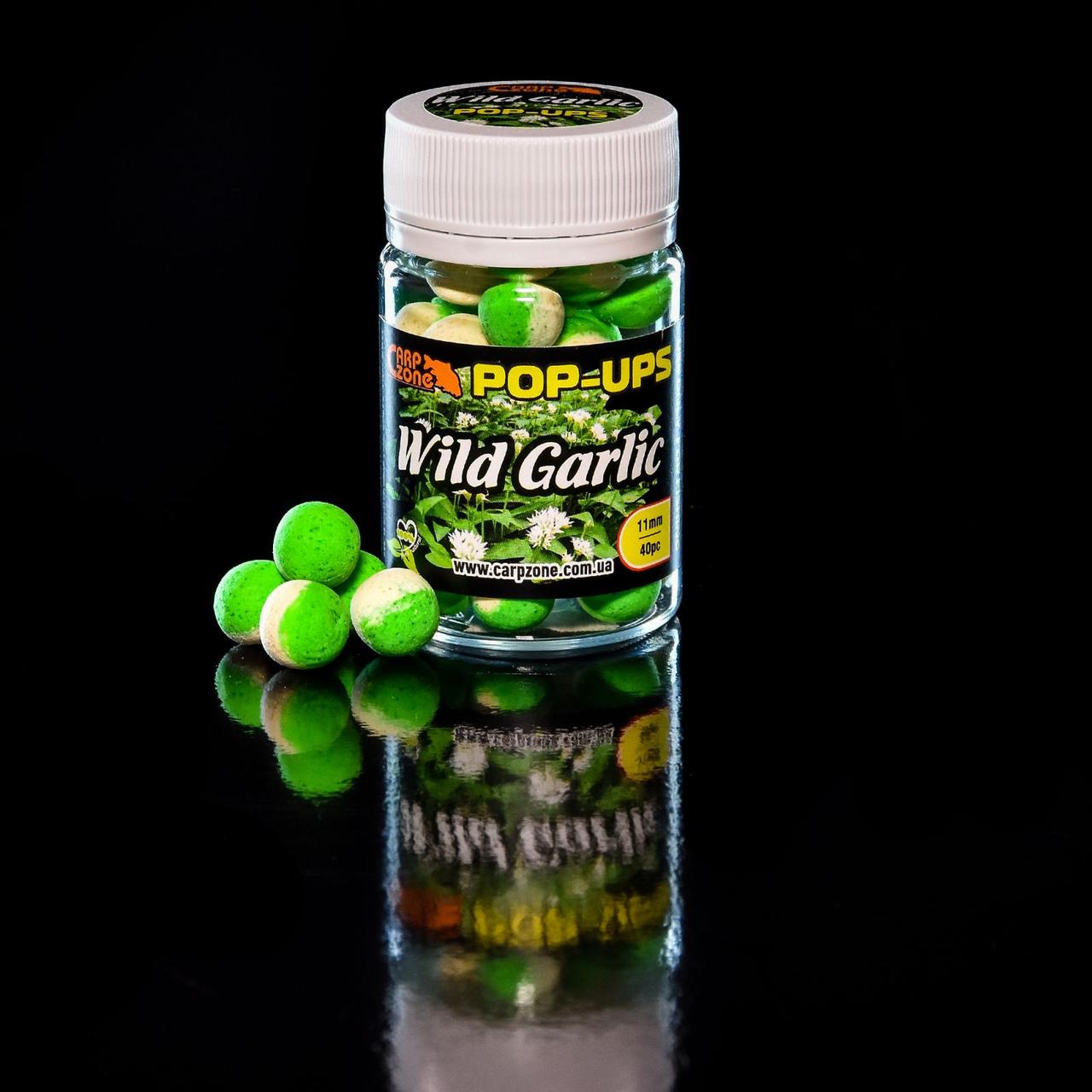 Поп Ап Pop-Ups Fluro Wild Garlic (Дикий Часник) 11mm/40pc, фото 1