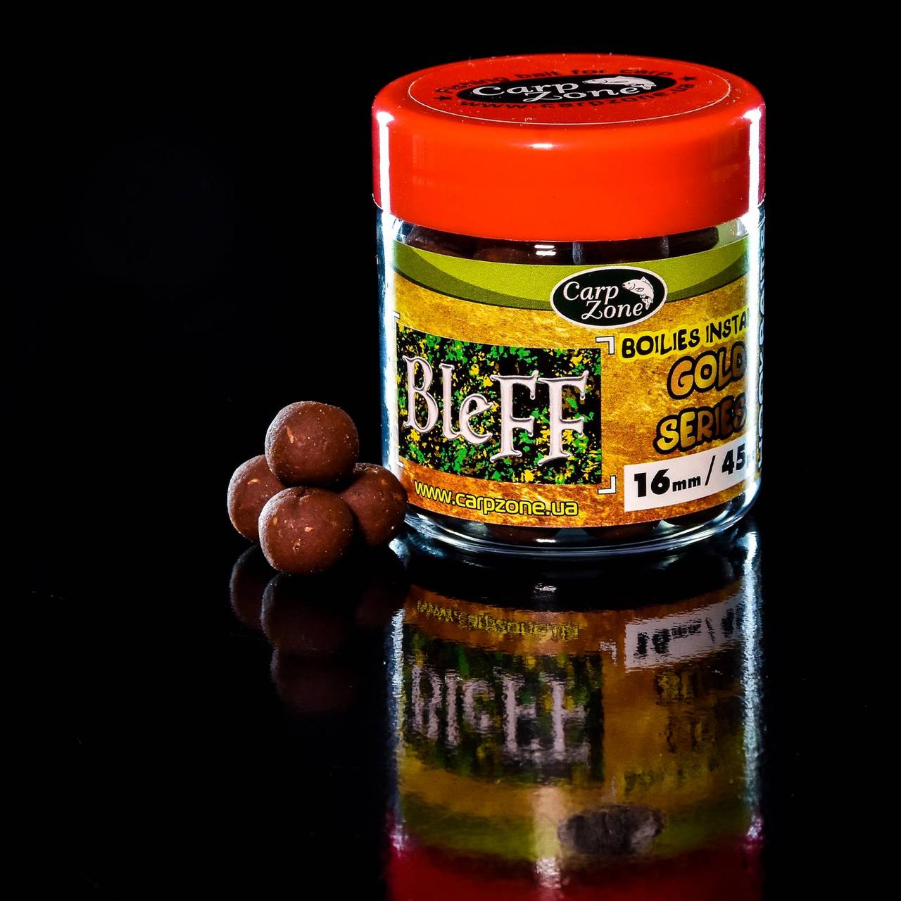 Бойли насадкові варені Boilies Gold series Instant Hookbaits BleFF 16mm/45pc