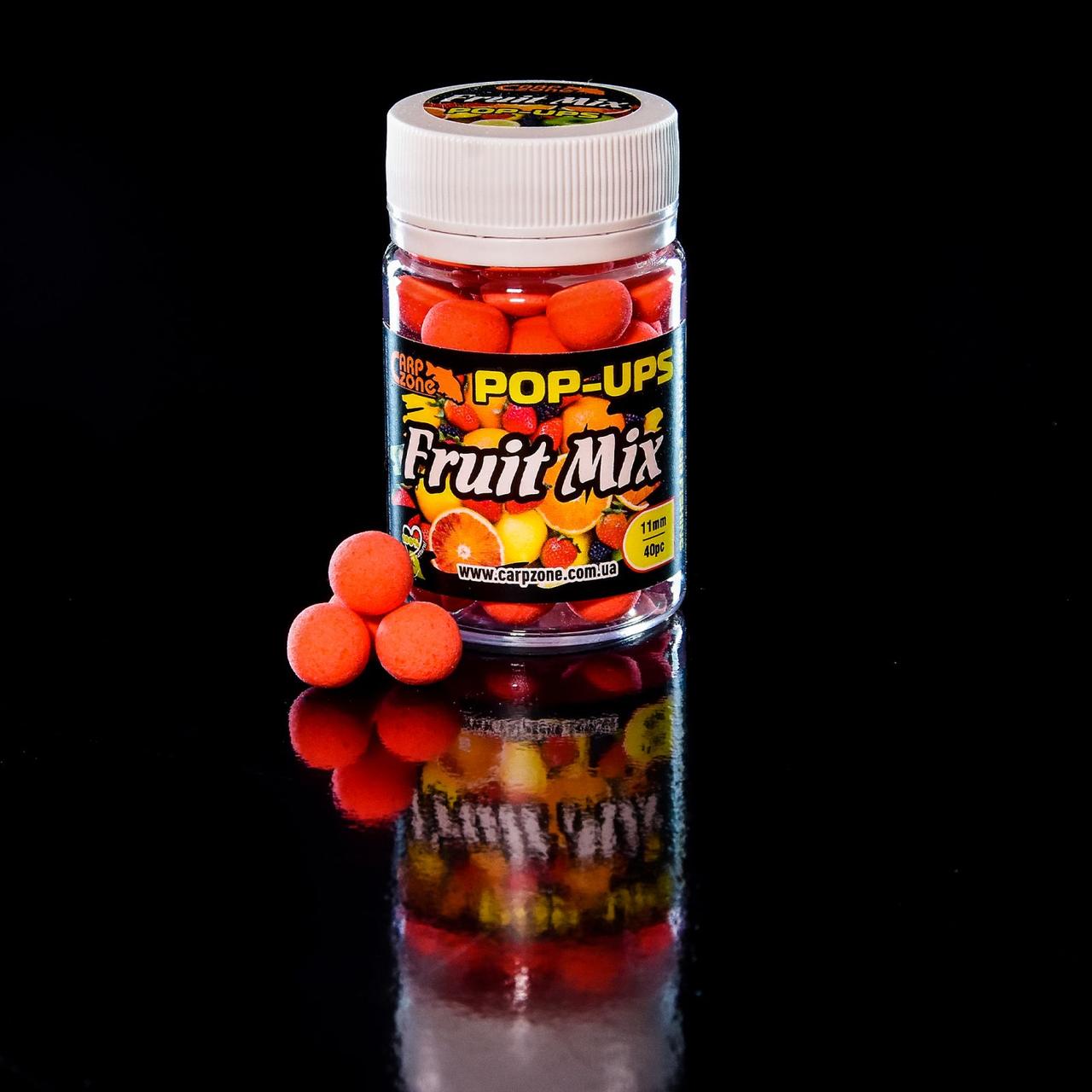 Поп Ап Pop-Ups Fluro Fruit Mix (Фруктовий мікс) 11mm/40pc