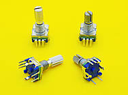 Енкодери з кнопкою EC11, 20мм