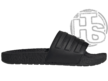 Шльопанці чоловічі Adidas Adilette Boost Triple Black EH2256, фото 2
