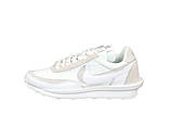 Жіночі кросівки Nike LD Waffle Sacai White, білі кросівки найк вафл сакаї, фото 7