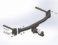 Фаркоп - Nissan X-Trail (T31) Внедорожник (2007-2014) вставка под квадрат