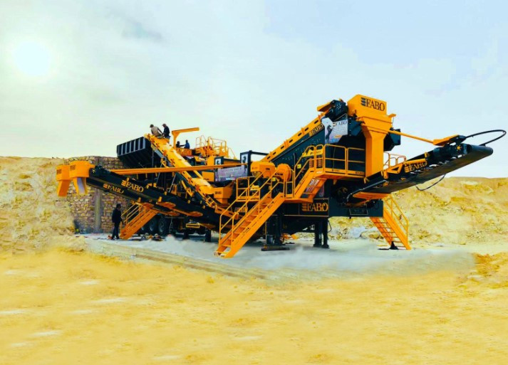 Мобільна дробильна установка Fabo PRO-150, фото 1