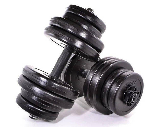 Набор комплект гантелей 2 шт по 16 кг NEO-Sport гантели разборные со ...