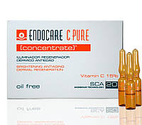 Регенерирующий и омолаживающий концентрат с витамином C Endocare C-Pure Concentrate, 14 шт х 1 мл
