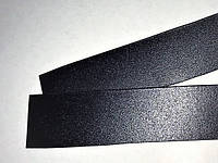 Полочный меловой металлический ценник с магнитной полосой 4х25