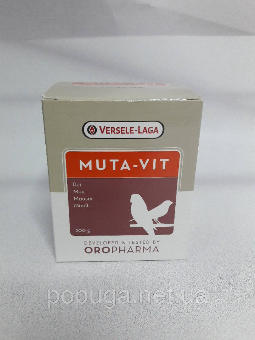 Oropharma Muta-Vit ОРОФАРМА МУТА-ВІТ харчова добавка, вітаміни для оперення птахів