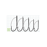 Гачки Gurza SINGLE BEAK HOOK № 1, фото 3