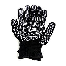 Рукавички робочі стрейчеві мікроточка пвх, фото 4