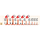 Сталевий повідець STINGER PIKE RIG ST36 RED № 1, фото 2