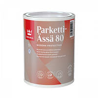 Лак для пола Tikkurila глянцевый Parketti-Ässä 80 1L