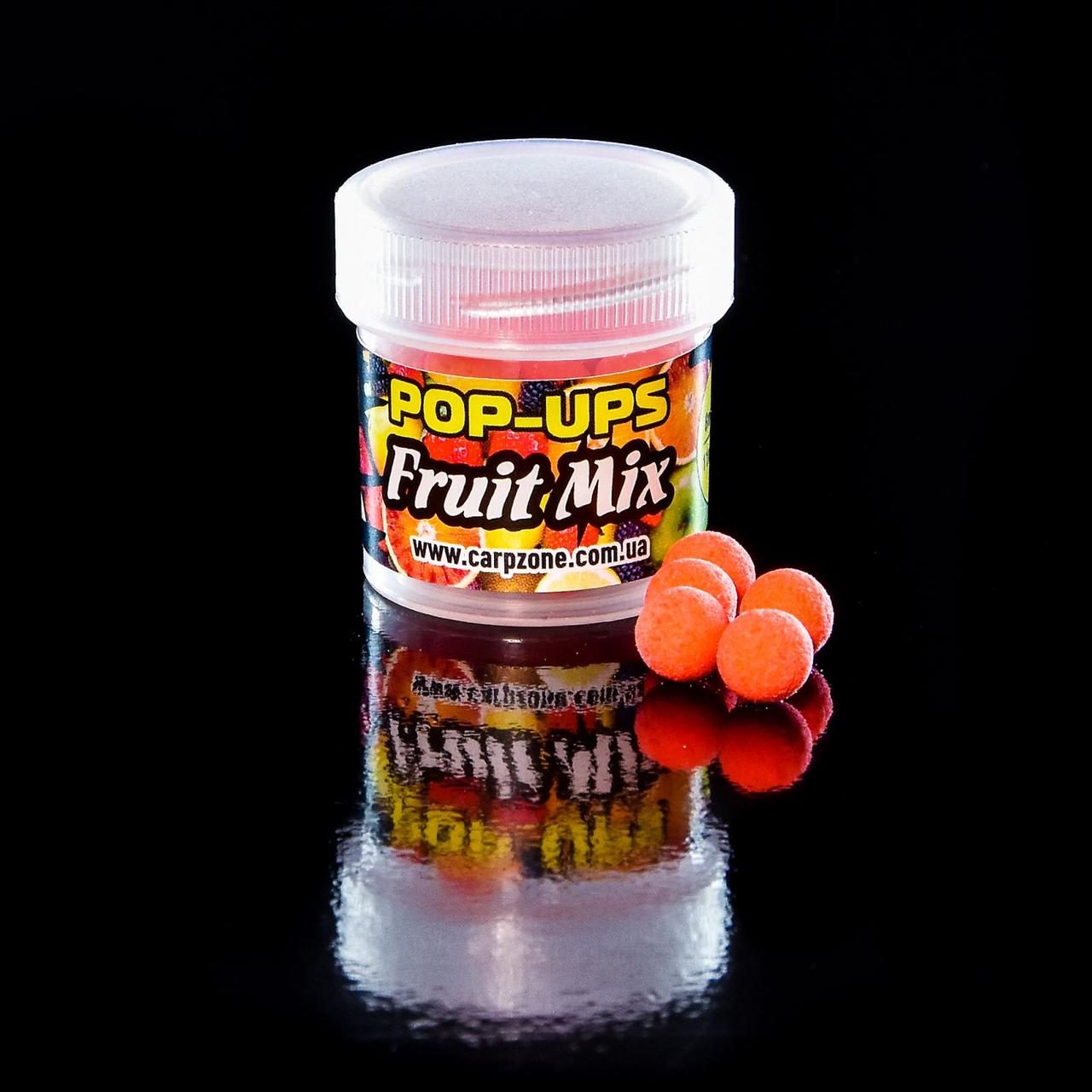 Поп Ап CarpZone Pop-Ups Method & Feeder Fruit Mix (Фруктовий мікс) 8mm/30pc