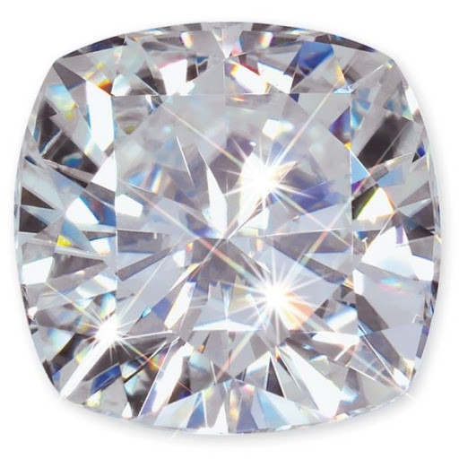 Муассаніт білий кушен 0.5 ct 5 х 5 мм, фото 1