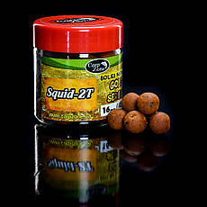 Бойли насадкові варені Boilies Gold series Instant Hookbaits Squid-2T (Сквід-Шовковиця) 16mm/45pc