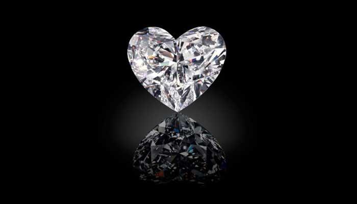Moissanite Муасаніт Серце 7 мм білий 1.25 Ct