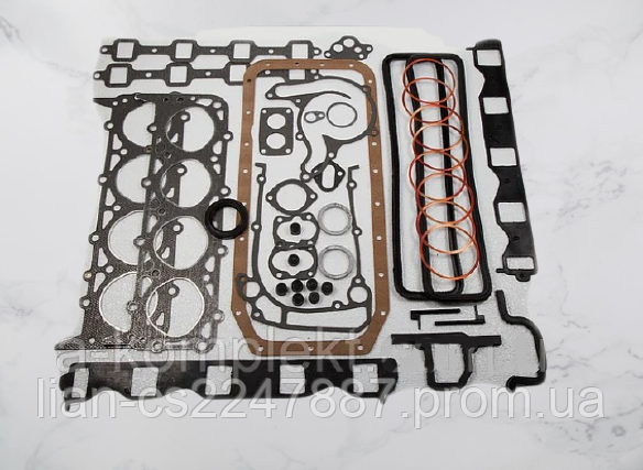 Набор прокладок двигателя (полный) (с медными прокладками) ГАЗ-53 (арт.1908) - фото 1 - id-p1399808138