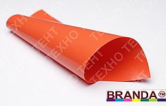 Тканина ПВХ 650 г/м2 TM Branda (Туреччина) рулон 1.5 м, помаранчева