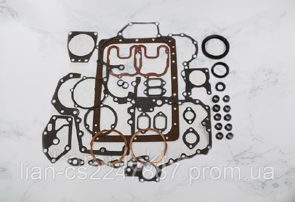 Набор прокладок двигателя с РТИ Т-16, Т-25 Д-21 (с медными прокладками) - фото 1 - id-p1399825349