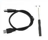 Зовнішня кишеня HDD 2.5 дюймів, USB 2.0 - SATA, TRY TB-S254U2, до 3 TB, алюміній чорний, фото 4