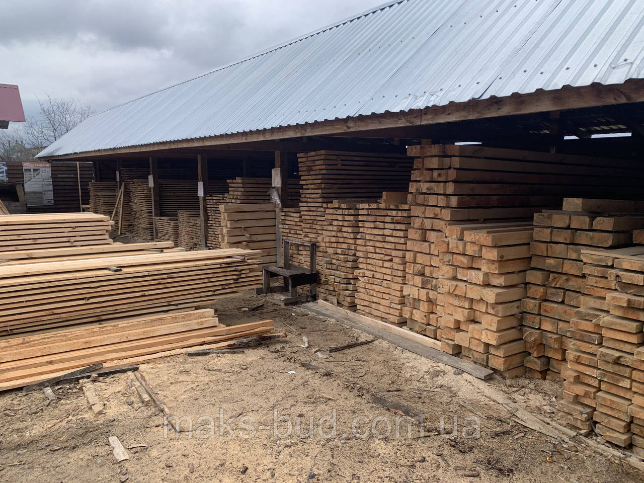 Брус дерев'яний яній 100х200 мм (сосна), фото 1