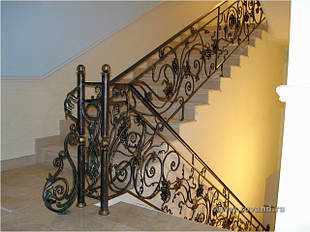Ковані сходи і поручні
