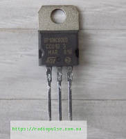 IGBT-транзистор GP10NC60KD ( STGP10NC60KD ) оригинал (Замена для IRGB6B60KD , GB6B60KD , IRG4BC20UD ), TO220