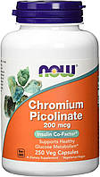 Now Foods Chromium Picolinate 200mcg 250 капсул