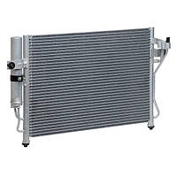 Радиатор кондиционера Getz 1.1/1.3/1.4/1.6 (02-) АКПП/МКПП с ресивером