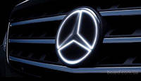 Эмблема LED в решетку радиатора значок Mercedes CLA C117 GLA X156 ML/GLE W166 / GL/GLS X166 GLK X204 мерседес