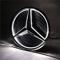 Эмблема LED в решетку радиатора значок Mercedes CLA GLA X156 ML/GLE W166 / GL/GLS X166 GLK w X204 205 мерседес