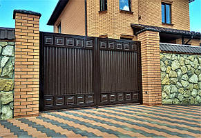 В'єтнамні відкривні ворота TM Hardwick ш3000 у2000 мм (дизайн Преміум)